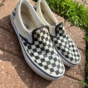 Checkered vans